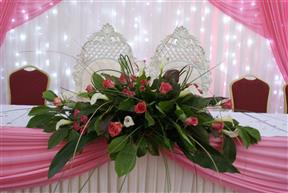 Top Table Floral Centre Pieces