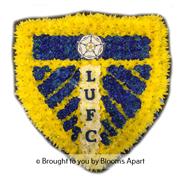 Leeds United Football Club Shield Floral Tribute