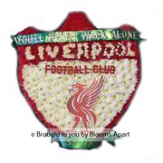 Liverpool Football Club Floral Shield