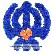 Khanda Sikh Tribute - Blue based
