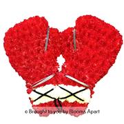 Boxing Glove Floral Tribute